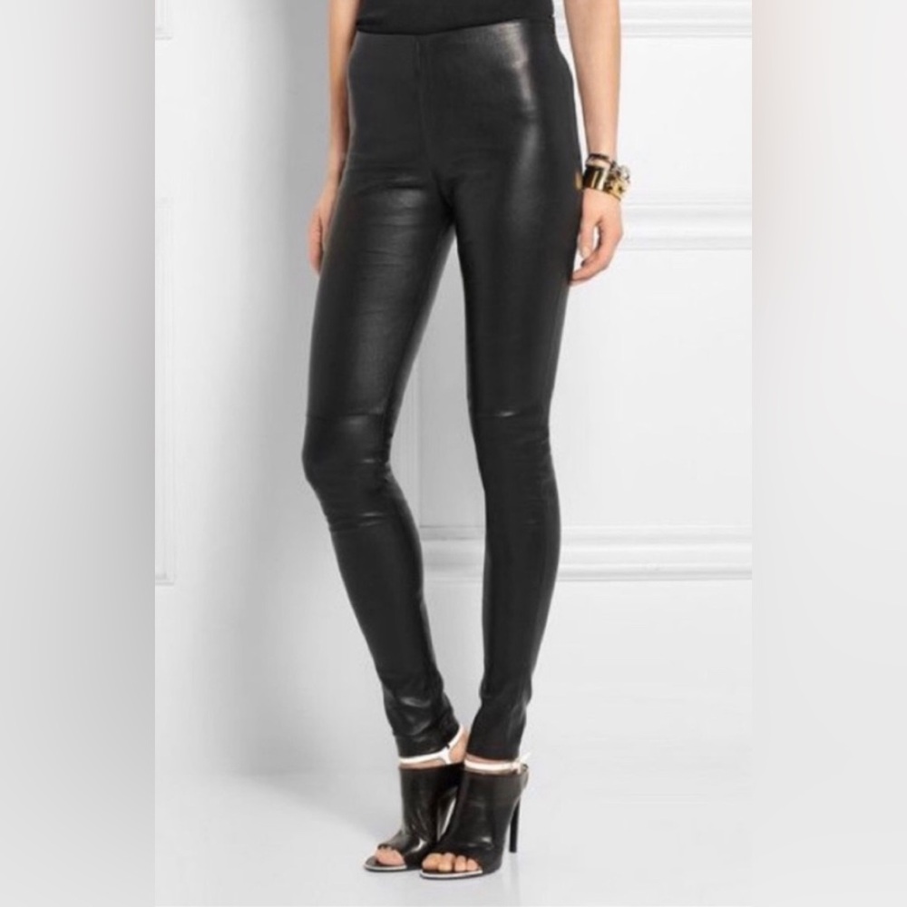 Balenciaga leather pants